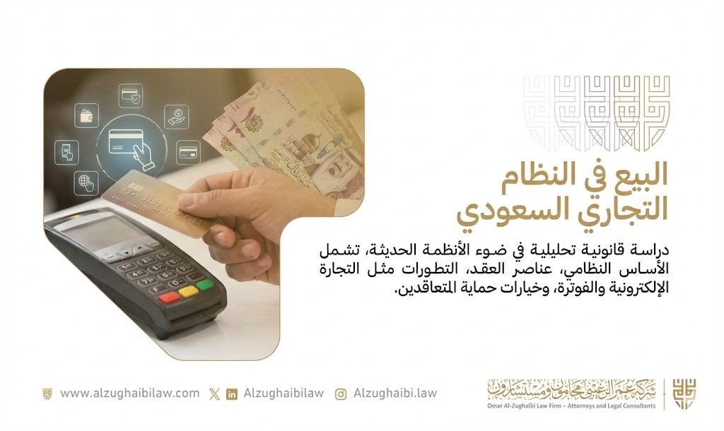 البيع في النظام التجاري السعودي: دراسة قانونية تحليلية في ضوء الأنظمة الحديثة